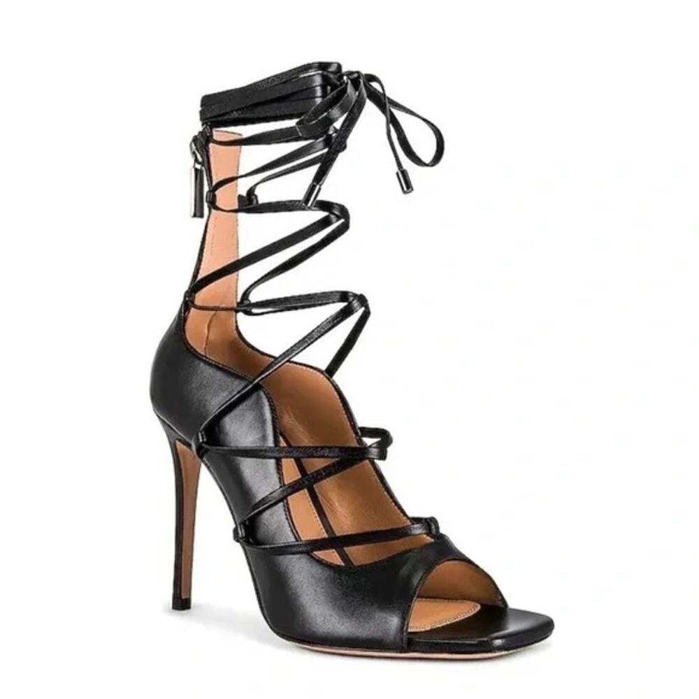 Lita by Ciara | Solid Strappy Heel Sandal